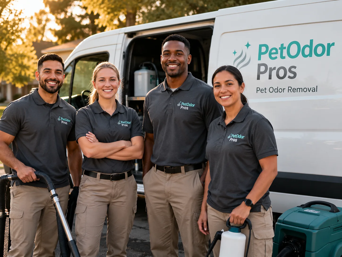 Pet Odor Removal team serving Burnham, PA